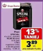 Carrefour Piwo Specjal Jasny Pełny oferta
