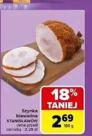 Carrefour Szynka biesiadna Stanisławów oferta