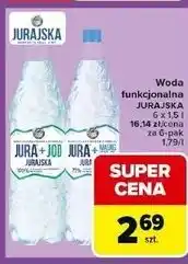 Carrefour Woda mineralna z magnezem i witaminą b6 Jurajska oferta