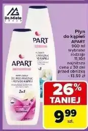 Carrefour Nawilżający płyn do kąpieli i żel pod prysznic 2w1 białe kwiaty Apart Double Care oferta
