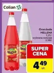 Carrefour Oranżada czerwona Hellena oferta