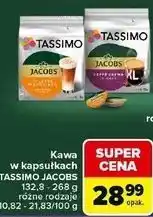 Carrefour Kawa caffe crema xl Tassimo Jacobs oferta