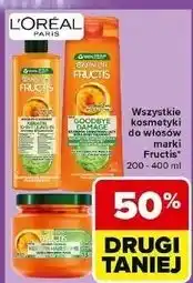 Carrefour Maska do włosów Garnier Fructis Keratin Hair Bomb oferta