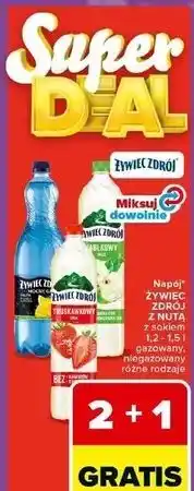 Carrefour Woda truskawkowa Żywiec Zdrój Z Nutą oferta