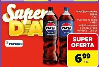 Carrefour Napój Pepsi Zero oferta
