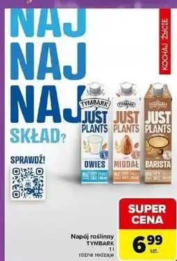 Carrefour Napój barista owies Tymbark Just Plants oferta
