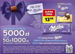 Carrefour Czekolada Milka Alpenmilch oferta