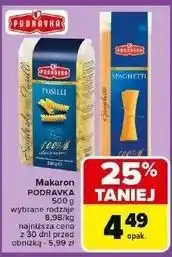 Carrefour Makaron spaghetti Podravka oferta