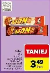 Carrefour Baton Lion White 2Pack oferta