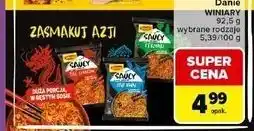 Carrefour Danie teriyaki Winiary Saucy Noodles oferta
