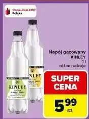 Carrefour Tonic premiere zero sugar Kinley oferta