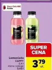 Carrefour Lemoniada cytryna i truskawka Cappy oferta