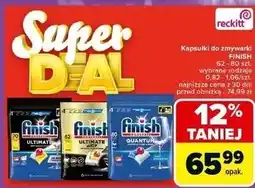 Carrefour Tabletki do zmywarek Finish Quantum oferta