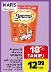 Carrefour Przysmak dla kota z kurczakiem Dreamies oferta