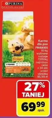 Carrefour Karma dla psa balance Friskies Vitafit oferta