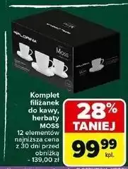 Carrefour Komplet filiżanek moss Florina (Florentyna) oferta
