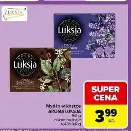 Carrefour Mydło deeply relaxing Luksja Aroma Senses oferta
