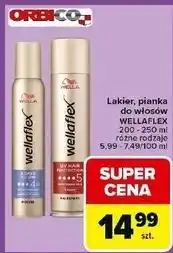 Carrefour Pianka do włosów 2nd day volume extra strong hold Wellaflex oferta