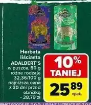 Carrefour Herbata honey and lemon dance Sir Adalbert's Tea oferta