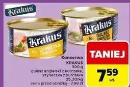Carrefour Gulasz angielski z kurczaka Krakus Animex oferta