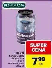 Carrefour Napój Pragers Kombucha Yerba Mate oferta
