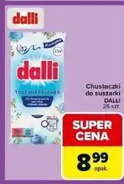 Carrefour Chusteczki do suszarki Dalli oferta