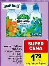 Carrefour Woda niegazowana Żywiec Zdrój Zdrojek oferta
