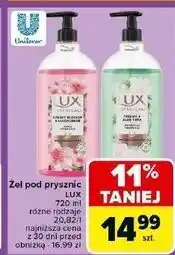 Carrefour Żel pod prysznic freesia & aloe vera Lux Botanicals oferta