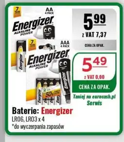 Eurocash Baterie: Energizer oferta