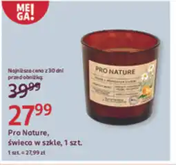 Rossmann Pro Nature, świeca w szkle oferta