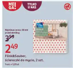 Rossmann Flink&Sauber, ściereczki do mycia oferta