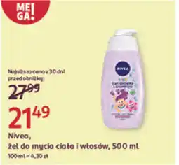 Rossmann Nivea, żel do mycia ciała i włosów oferta