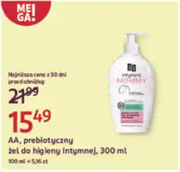 Rossmann AA, prebiotyczny żel do higieny intymnej oferta
