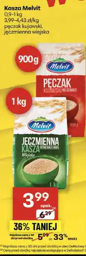Delikatesy Centrum Kasza jęczmienna Melvit wiejska oferta