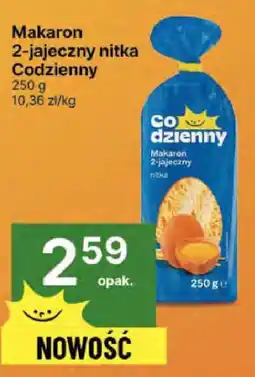 Delikatesy Centrum Makaron 2-jajeczny nitka Codzienny oferta