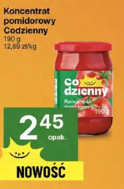 Delikatesy Centrum Koncentrat pomidorowy Codzienny oferta