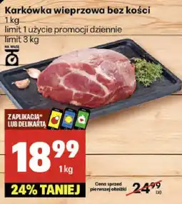 Delikatesy Centrum Karkówka wieprzowa bez kości Delikatesy Centrum oferta