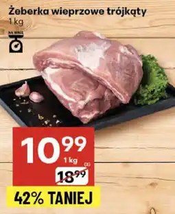 Delikatesy Centrum Żeberka wieprzowe trójkąty Delikatesy Centrum oferta