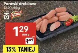 Delikatesy Centrum Parówki drobiowe Jana oferta