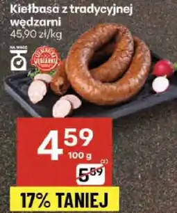 Delikatesy Centrum Kiełbasa z tradycyjnej wędzarni Delikatesy Centrum oferta
