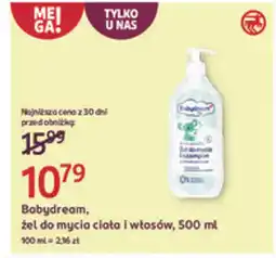 Rossmann Babydream, żel do mycia ciała i włosów oferta