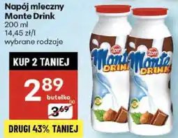 Delikatesy Centrum Napój mleczny Monte Drink Zott oferta