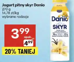Delikatesy Centrum Jogurt pitny skyr Danio oferta