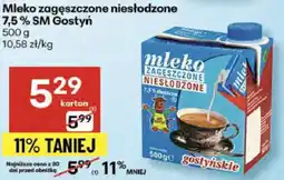 Delikatesy Centrum Mleko zagęszczone niesłodzone 7,5% SM Gostyń oferta