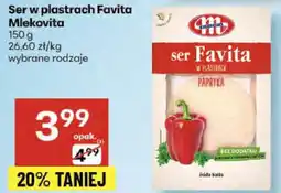 Delikatesy Centrum Ser w plastrach Favita Mlekovita oferta