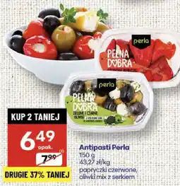 Delikatesy Centrum Antipasti Perla papryczki czerwone, oliwki mix z serkiem oferta