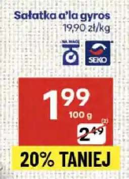 Delikatesy Centrum Sałatka a'la gyros Seko oferta