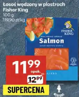 Delikatesy Centrum Łosoś wędzony w plastrach Fisher King oferta