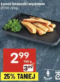 Delikatesy Centrum Łosoś brzuszki wędzone Delikatesy Centrum oferta