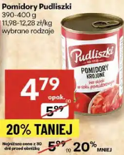 Delikatesy Centrum Pomidory krojone Pudliszki oferta